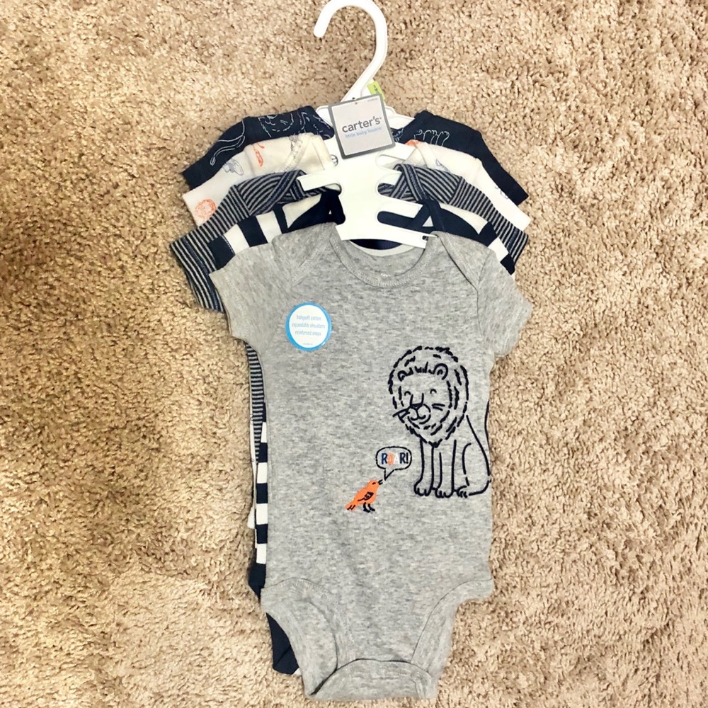 Carter’s 3 month Onesie 5 Pack *BRAND NEW*